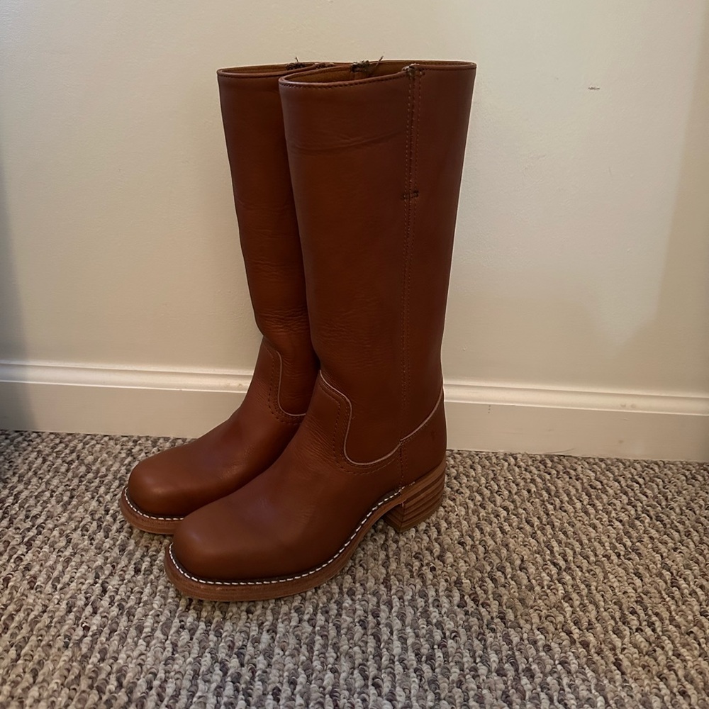 Frye Campus 14L Boot Saddle (Brand New)